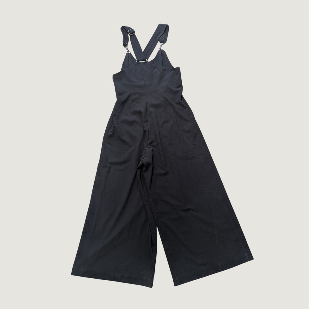 Bitte Kai Rand Wide Leg Bib Whimsigoth Utility Jumpsuit Silver Hardware Black XS - Picture 5 of 6
